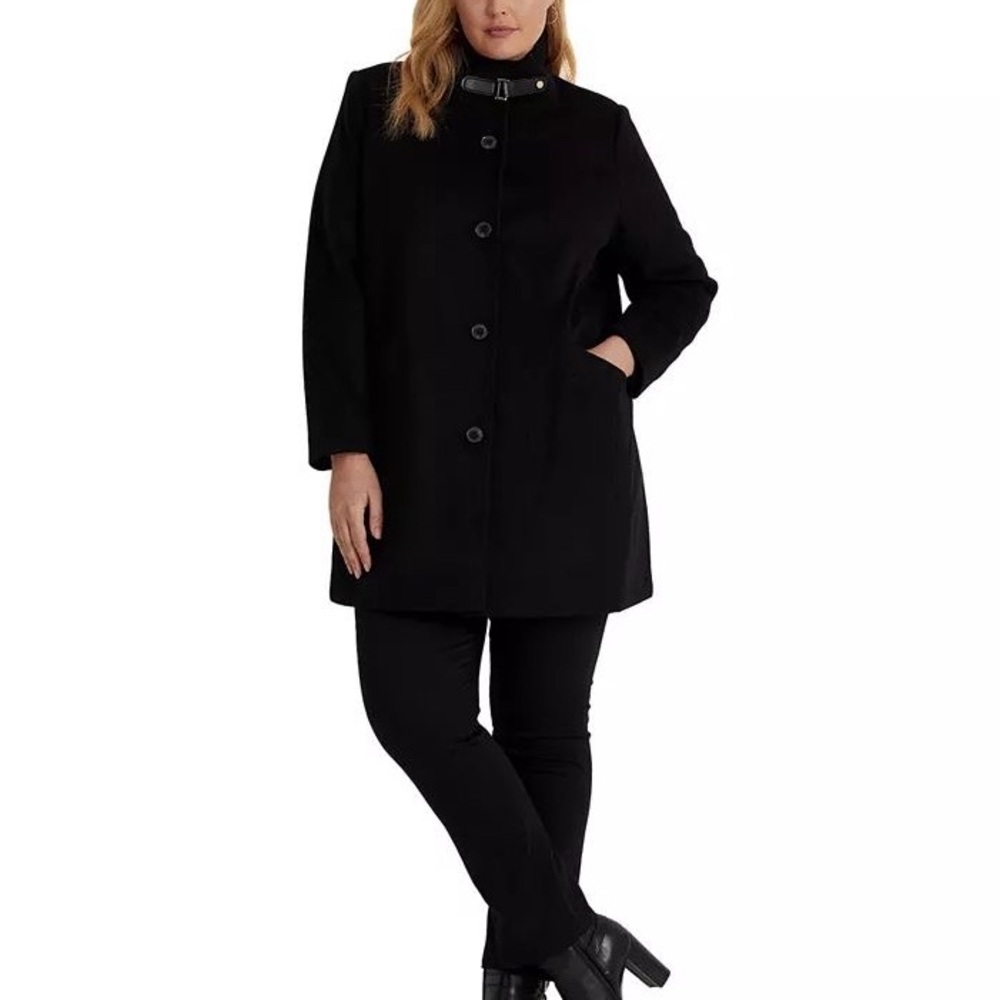 Ralph Lauren Black Trench Coat